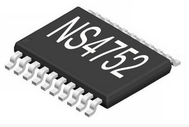 NS4752  升壓+防失真、3.6V/5W單聲道AB/D切換音頻功放