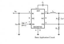 RY8337C  36V 3A 500KHz Synchronous Step-Down Regulator